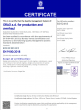BS EN ISO 9001: 2015 i EN 9100:2018 (BVC, London)